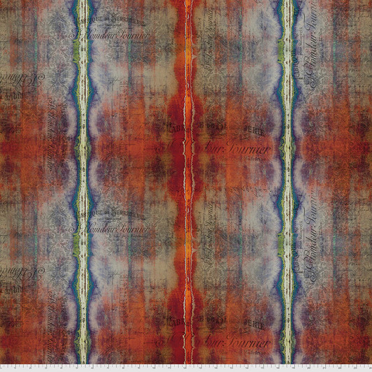 Free Spirit - Tim Holtz - Abandoned - Dyed Stripe, Multi