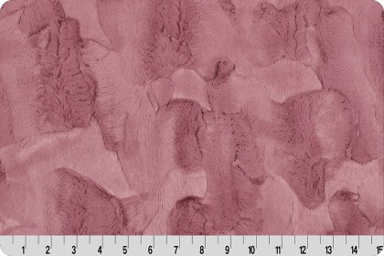 Shannon Fabrics - Luxe Cuddle - Marble, Wildrose