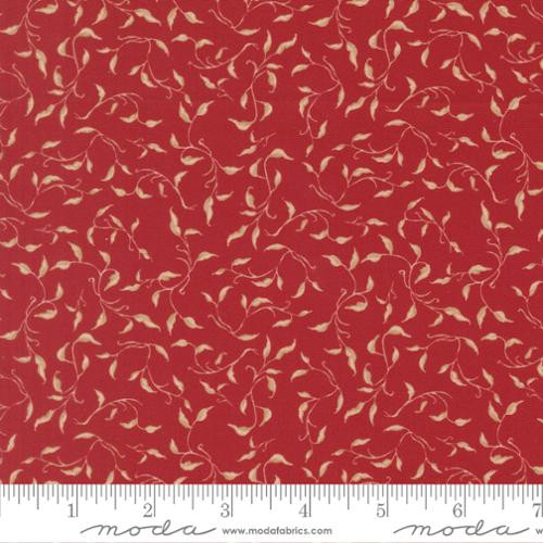Moda - Silent Night - Golden Vines, Crimson