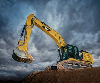 Riley Blake - CATERPILLAR® - 36" Excavator Panel