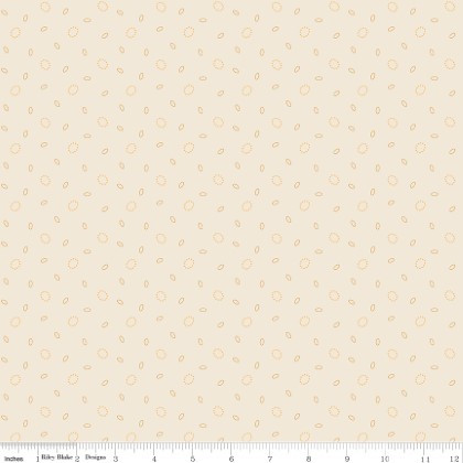 Riley Blake - Baked With Love - Grandma's Pearl, Marigold