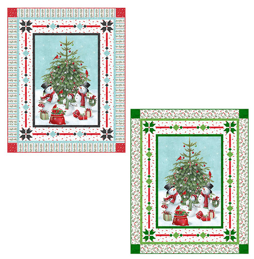 Northcott Pattern - Jolly Gathering - Featuring Holly Jolly Collection