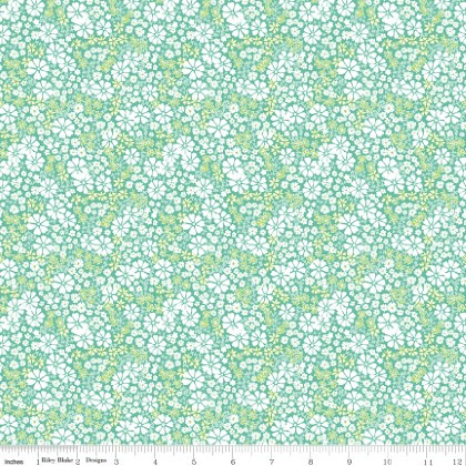 Riley Blake - Chasing Rainbows - Everbloom, Leaf
