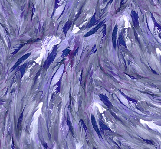 P & B Textiles - 108" Fluidity Wide III - Painted Marble, Violet