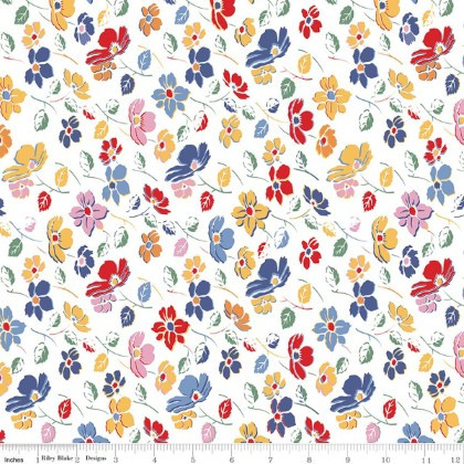 Riley Blake - 108" Dear Sweethearts - Floral, Multi