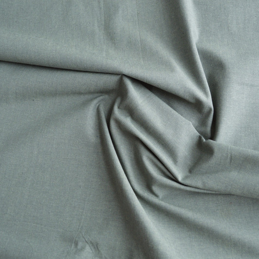 Diamond Textiles - Kent Chambray - Solid, Mountain Pine