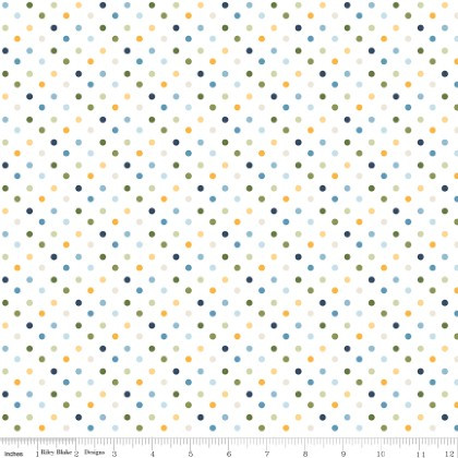 Riley Blake - Sunshine & Dandelions - Dots, Cloud