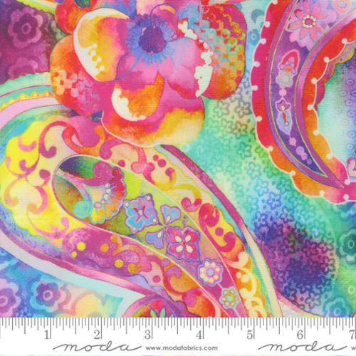 Moda - Gradients Gallery - Dream State Paisley, Rainbow