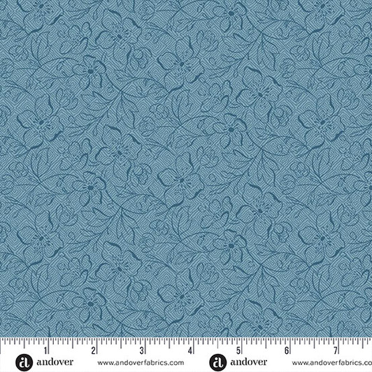 Andover Fabrics - Special Delivery - Garden Path, Slate