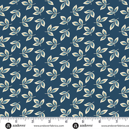 Andover Fabrics - Special Delivery - Jewelweed, Indigo