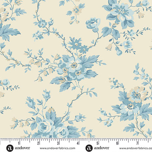 Andover Fabrics - Special Delivery - Heirloom, Rose Breeze