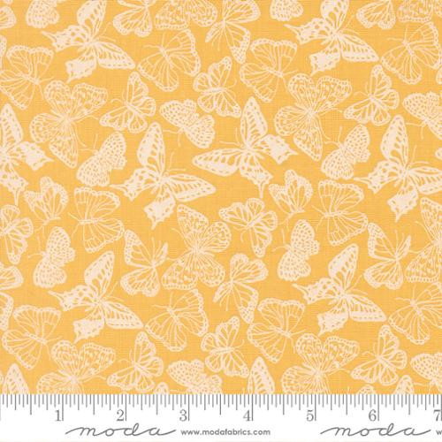 Moda - My Secret Garden - Flitter Flutter, Sunflower