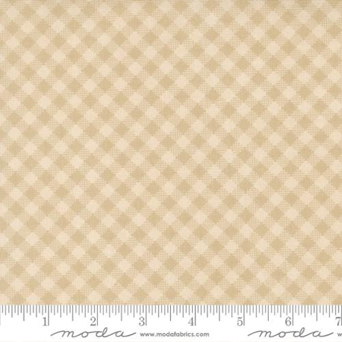 Moda - My Secret Garden - Garden Gingham, Cloud Natural