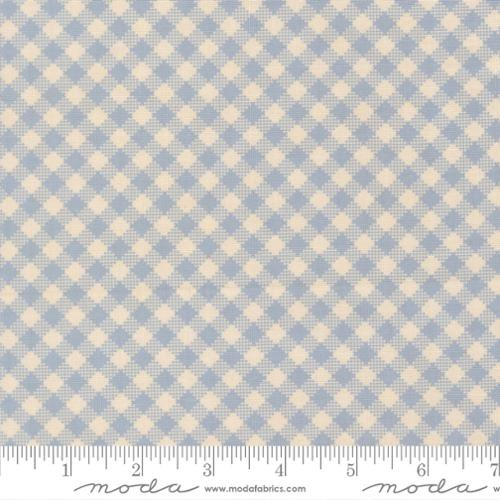 Moda - My Secret Garden - Garden Gingham, Sky