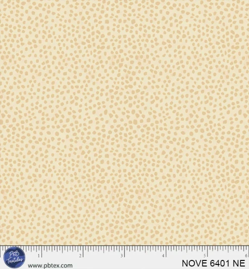 P & B Textiles - Novella - Dotty Allover, Neutral