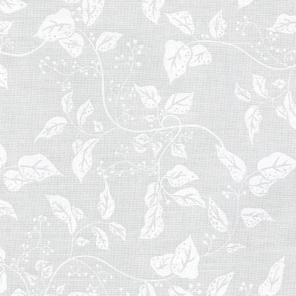 Robert Kaufman - Light as Air - Trailing Vines, White