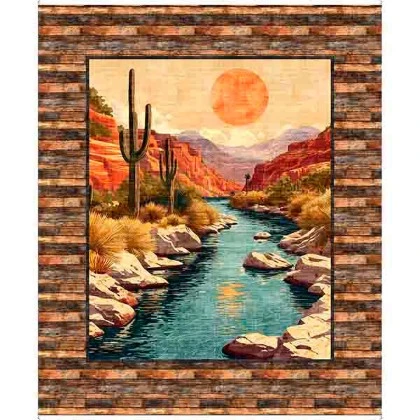 Quilting Treasures - Canyonlands - 36" Canyonlands Panel, Multi