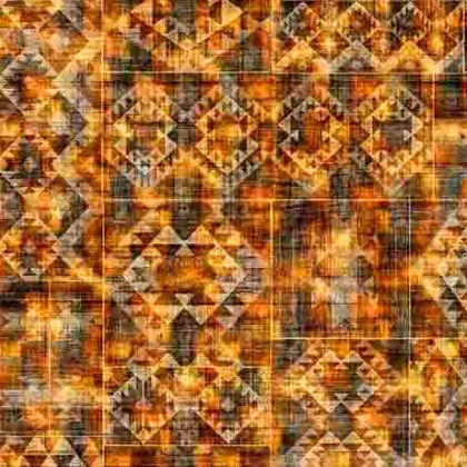 Quilting Treasures - Canyonlands - Southwest Blanket Tonal, Brown