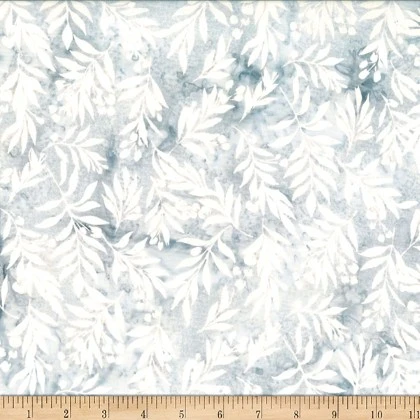 Hoffman California - Bali Batik 2026-2 - Leafy, Ice