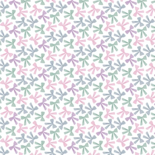 3 Wishes - Enchanting Flannel - Bow-Tiful Wishes, White