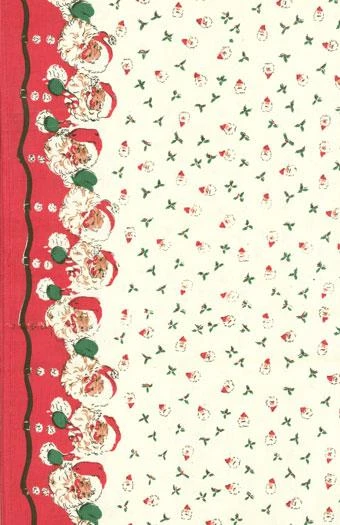 Moda Toweling -  Toweling Basics - 16" Hemmed Edge - Santa Toweling, Cream