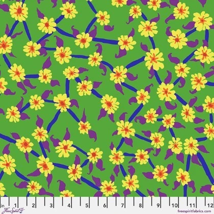 Free Spirit - Kaffe Fassett Collective Aug 2026 - Mayflower, Green