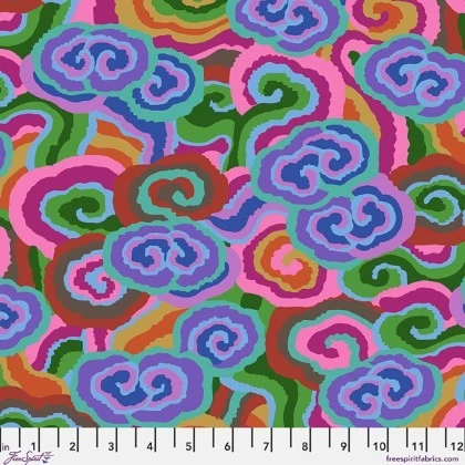 Free Spirit - Kaffe Fassett Collective Aug 2026 - Cloud Scrolls, Deep