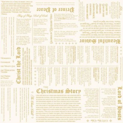 Riley Blake - Christmas Wishes - Christmas Story, Cream