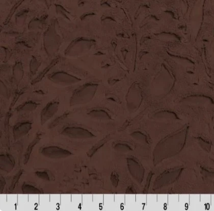 Shannon Fabrics - Luxe Cuddle Poppy, Coffee