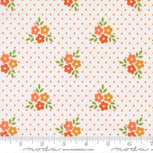 Moda - Birch & Willow - Autumn Florals, Cloud