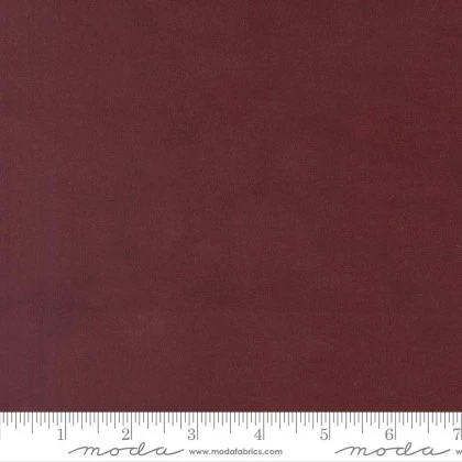 Moda - Gathering Basics Flannel - Primitive Muslin Solid, Burgundy