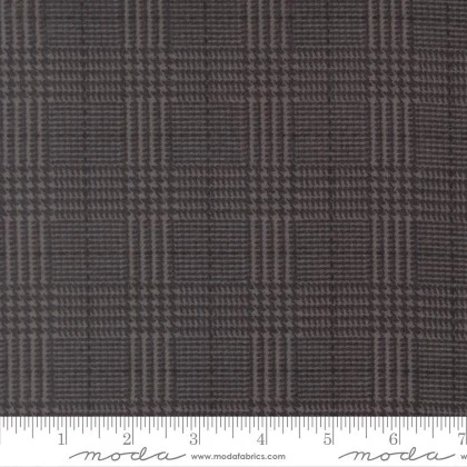 Moda - Gathering Basics Flannel - Plaid, Titanium