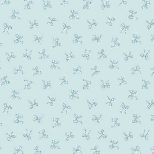 Marcus Fabrics - Buttercup & Blues - Bows, Sky