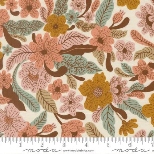 Moda - Feather and Forest Bloom - Wildflower Whispers, Cloud