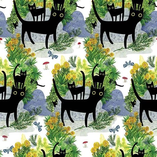 Dear Stella - CatWalk - Black Cats, White