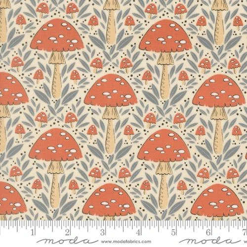 Moda - Nature's Sketchbook - Mushroom, Pearl
