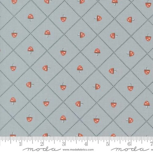 Moda - Nature's Sketchbook - Mushroom and Grid, Sky