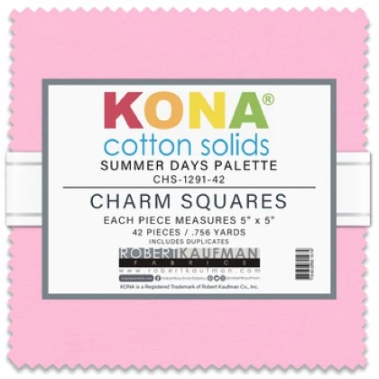 Robert Kaufman - 5" Charm Squares - Summer Days Palette