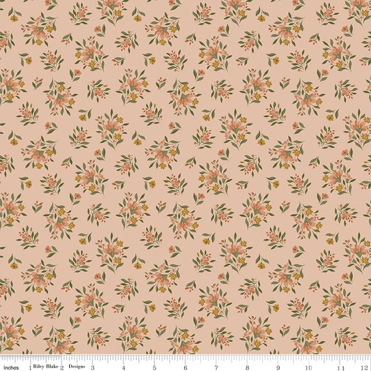 Riley Blake - Worth Repeating - Small Sprigs, Blush