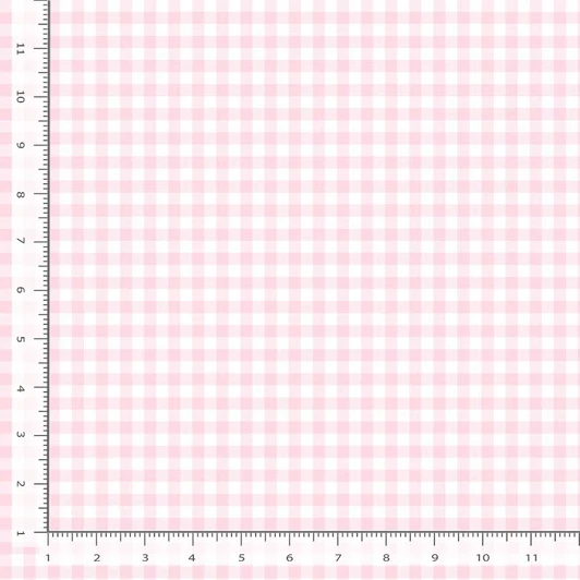 Timeless Treasures - Pretty in Pink - Gingham Check, Pink