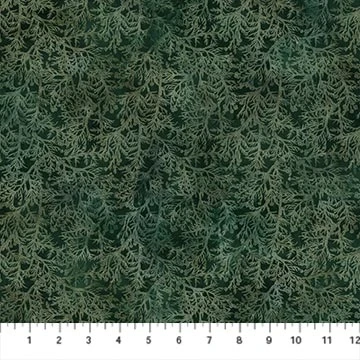 Northcott - Altitude - Cedar Sprigs, Dark Green