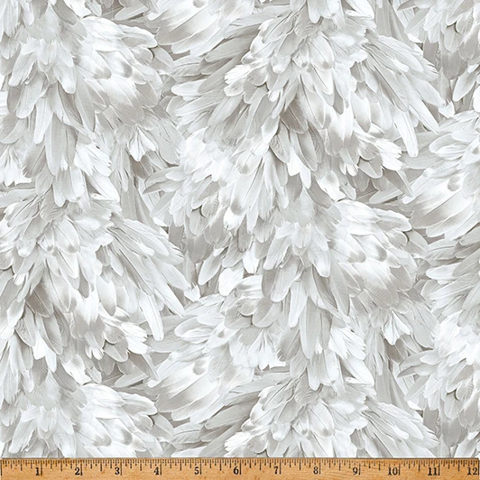 Hoffman California - Blushwing - Feathers, Taupe