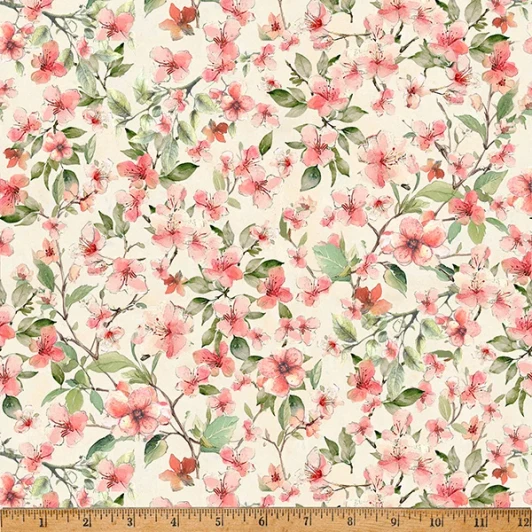 Hoffman California - Nesting Hour - Blossoms, Pink