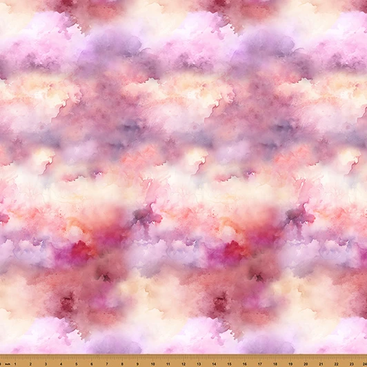Hoffman California - Star Dust Fables - Clouds, Fuchsia