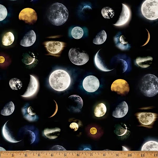 Hoffman California - Moodshade Watch - Moons, Noir