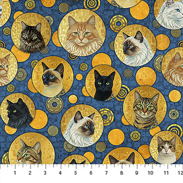 Patrick Lose - Klimty Cats - Imperial Cattitu, Golden