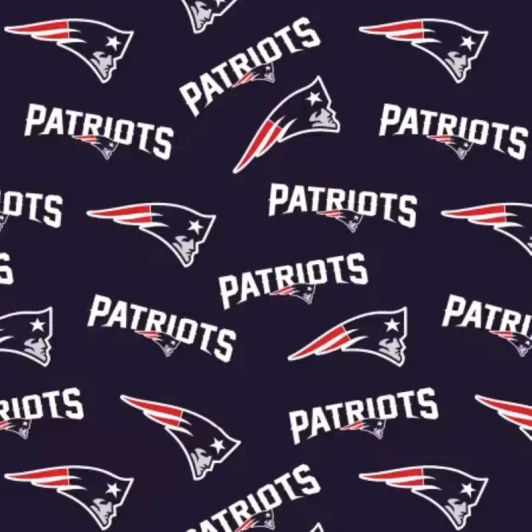 Fabric Traditions - NFL - New England Patriots, Navy