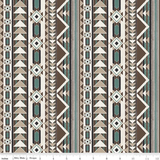 Riley Blake - The Homestead - Blanket, Teal