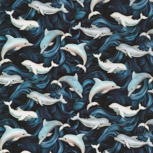 Robert Kaufman - Ocean Fantasy - Baby Whales, Midnight