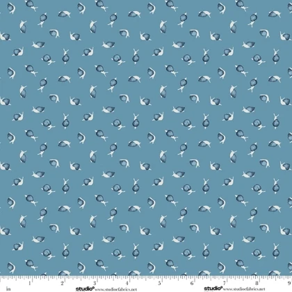 Studio E - Bar Harbor - Small Ditsy, Denim